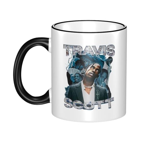 KAINSTIS Keramik scott rapper Music travis Wasserbecher Milch-Kaffee-Keramik-Mug Teetasse für die Büroruhezone KAINSTIS Keramik scott rapper Music travis Wasserbecher Milch-Kaffee-Keramik-Mug Teetasse für die Büroruhezone von KAINSTIS