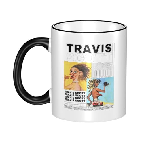 KAINSTIS Keramik scott rapper Music travis Wasserbecher Milch-Kaffee-Keramik-Mug Teetasse für die Büroruhezone KAINSTIS Keramik scott rapper Music travis Wasserbecher Milch-Kaffee-Keramik-Mug Teetasse für die Büroruhezone von KAINSTIS