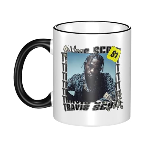 KAINSTIS Keramik scott rapper Music travis Wasserbecher Milch-Kaffee-Keramik-Mug Teetasse für die Büroruhezone KAINSTIS Keramik scott rapper Music travis Wasserbecher Milch-Kaffee-Keramik-Mug Teetasse für die Büroruhezone von KAINSTIS