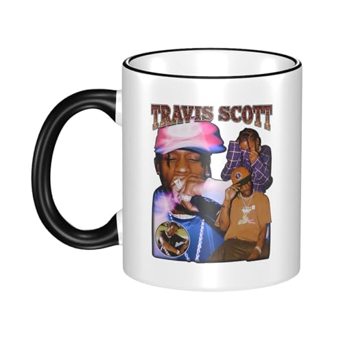 KAINSTIS Keramik scott rapper Music travis Wasserbecher Milch-Kaffee-Keramik-Mug Teetasse für die Büroruhezone KAINSTIS Keramik scott rapper Music travis Wasserbecher Milch-Kaffee-Keramik-Mug Teetasse für die Büroruhezone von KAINSTIS