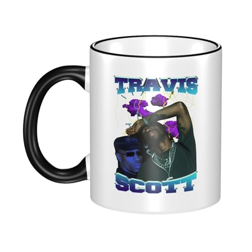 KAINSTIS Keramik scott rapper Music travis Wasserbecher Milch-Kaffee-Keramik-Mug Teetasse für die Büroruhezone KAINSTIS Keramik scott rapper Music travis Wasserbecher Milch-Kaffee-Keramik-Mug Teetasse für die Büroruhezone von KAINSTIS