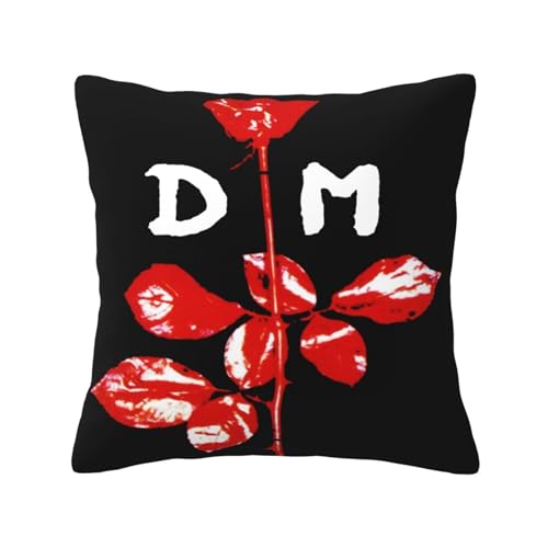KAINSTIS Mode Music De&PE&Che Band Büro Rückenstützenschoner Innenraumentzückende Kissenbezüge Sofa Rückenstützenschoner Mehrfarbig 30 x 30 cm KAINSTIS Mode Music De&PE&Che Band Büro Rückenstützenschoner Innenraumentzückende Kissenbezüge Sofa Rückenstützenschoner Mehrfarbig 30 x 30 cm von KAINSTIS