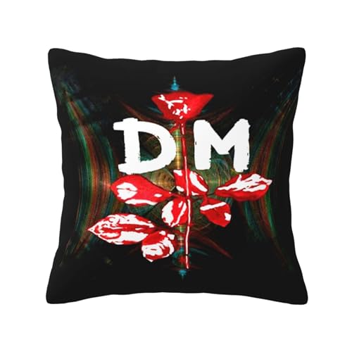 KAINSTIS Mode Music De&PE&Che Band Büro Rückenstützenschoner Innenraumentzückende Kissenbezüge Sofa Rückenstützenschoner Mehrfarbig 30 x 30 cm KAINSTIS Mode Music De&PE&Che Band Büro Rückenstützenschoner Innenraumentzückende Kissenbezüge Sofa Rückenstützenschoner Mehrfarbig 30 x 30 cm von KAINSTIS