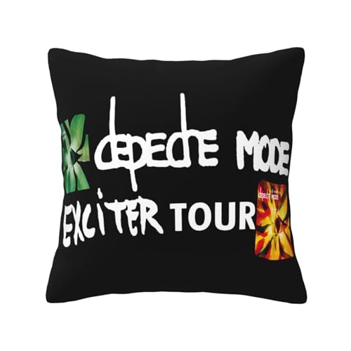 KAINSTIS Mode Music De&PE&Che Band Büro Rückenstützenschoner Innenraumentzückende Kissenbezüge Sofa Rückenstützenschoner Mehrfarbig 30 x 30 cm KAINSTIS Mode Music De&PE&Che Band Büro Rückenstützenschoner Innenraumentzückende Kissenbezüge Sofa Rückenstützenschoner Mehrfarbig 30 x 30 cm von KAINSTIS