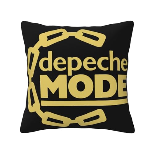 KAINSTIS Mode Music De&PE&Che Band Büro Rückenstützenschoner Innenraumentzückende Kissenbezüge Sofa Rückenstützenschoner Mehrfarbig 30 x 30 cm KAINSTIS Mode Music De&PE&Che Band Büro Rückenstützenschoner Innenraumentzückende Kissenbezüge Sofa Rückenstützenschoner Mehrfarbig 30 x 30 cm von KAINSTIS