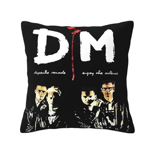 KAINSTIS Mode Music De&PE&Che Band Büro Rückenstützenschoner Innenraumentzückende Kissenbezüge Sofa Rückenstützenschoner Mehrfarbig 30 x 30 cm KAINSTIS Mode Music De&PE&Che Band Büro Rückenstützenschoner Innenraumentzückende Kissenbezüge Sofa Rückenstützenschoner Mehrfarbig 30 x 30 cm von KAINSTIS