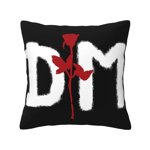 KAINSTIS Mode Music De&PE&Che Band Büro Rückenstützenschoner Innenraumentzückende Kissenbezüge Sofa Rückenstützenschoner Mehrfarbig 40 x 40 cm KAINSTIS Mode Music De&PE&Che Band Büro Rückenstützenschoner Innenraumentzückende Kissenbezüge Sofa Rückenstützenschoner Mehrfarbig 40 x 40 cm von KAINSTIS