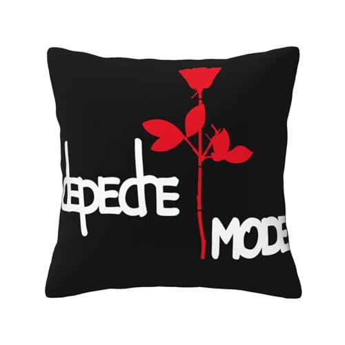 KAINSTIS Mode Music De&PE&Che Band Büro Rückenstützenschoner Innenraumentzückende Kissenbezüge Sofa Rückenstützenschoner Mehrfarbig 40 x 40 cm KAINSTIS Mode Music De&PE&Che Band Büro Rückenstützenschoner Innenraumentzückende Kissenbezüge Sofa Rückenstützenschoner Mehrfarbig 40 x 40 cm von KAINSTIS