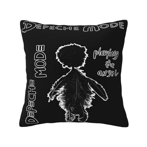 KAINSTIS Mode Music De&PE&Che Band Büro Rückenstützenschoner Innenraumentzückende Kissenbezüge Sofa Rückenstützenschoner Mehrfarbig 45 x 45 cm KAINSTIS Mode Music De&PE&Che Band Büro Rückenstützenschoner Innenraumentzückende Kissenbezüge Sofa Rückenstützenschoner Mehrfarbig 45 x 45 cm von KAINSTIS
