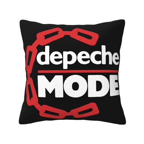 KAINSTIS Mode Music De&PE&Che Band Büro Rückenstützenschoner Innenraumentzückende Kissenbezüge Sofa Rückenstützenschoner Mehrfarbig 45 x 45 cm KAINSTIS Mode Music De&PE&Che Band Büro Rückenstützenschoner Innenraumentzückende Kissenbezüge Sofa Rückenstützenschoner Mehrfarbig 45 x 45 cm von KAINSTIS
