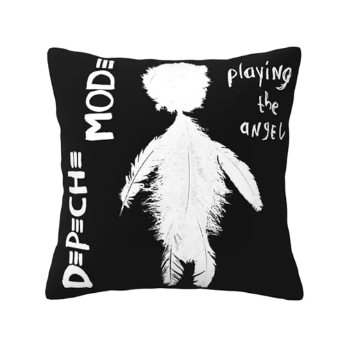 KAINSTIS Mode Music De&PE&Che Band Büro Rückenstützenschoner Innenraumentzückende Kissenbezüge Sofa Rückenstützenschoner Mehrfarbig 45 x 45 cm KAINSTIS Mode Music De&PE&Che Band Büro Rückenstützenschoner Innenraumentzückende Kissenbezüge Sofa Rückenstützenschoner Mehrfarbig 45 x 45 cm von KAINSTIS