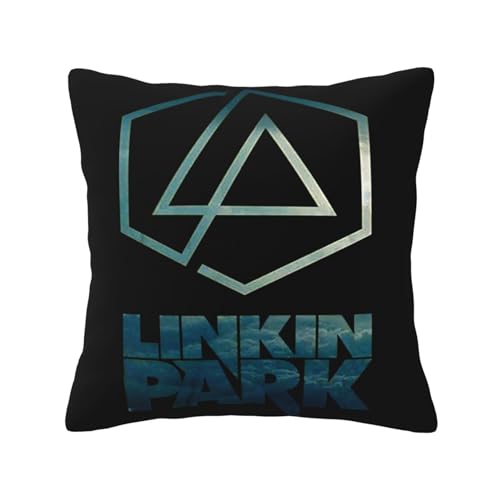 KAINSTIS Park Rock Band Lin-kin Chester Büro Rückenstützenschoner Innenraumentzückende Kissenbezüge Sofa Rückenstützenschoner Mehrfarbig 30 x 30 cm KAINSTIS Park Rock Band Lin-kin Chester Büro Rückenstützenschoner Innenraumentzückende Kissenbezüge Sofa Rückenstützenschoner Mehrfarbig 30 x 30 cm von KAINSTIS