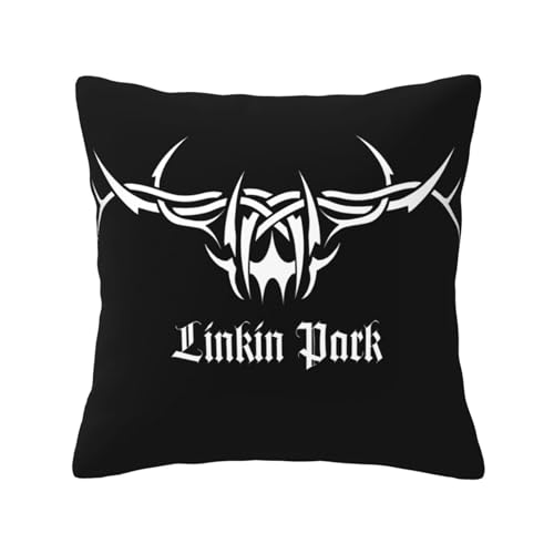 KAINSTIS Park Rock Band Lin-kin Chester Büro Rückenstützenschoner Innenraumentzückende Kissenbezüge Sofa Rückenstützenschoner Mehrfarbig 30 x 30 cm KAINSTIS Park Rock Band Lin-kin Chester Büro Rückenstützenschoner Innenraumentzückende Kissenbezüge Sofa Rückenstützenschoner Mehrfarbig 30 x 30 cm von KAINSTIS