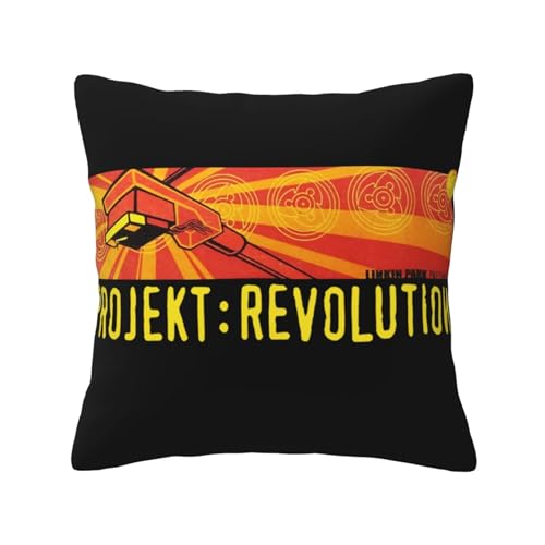 KAINSTIS Park Rock Band Lin-kin Chester Büro Rückenstützenschoner Innenraumentzückende Kissenbezüge Sofa Rückenstützenschoner Mehrfarbig 30 x 30 cm KAINSTIS Park Rock Band Lin-kin Chester Büro Rückenstützenschoner Innenraumentzückende Kissenbezüge Sofa Rückenstützenschoner Mehrfarbig 30 x 30 cm von KAINSTIS