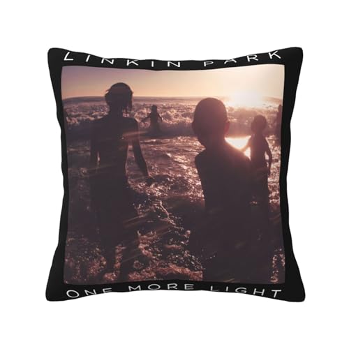KAINSTIS Park Rock Band Lin-kin Chester Büro Rückenstützenschoner Innenraumentzückende Kissenbezüge Sofa Rückenstützenschoner Mehrfarbig 45 x 45 cm KAINSTIS Park Rock Band Lin-kin Chester Büro Rückenstützenschoner Innenraumentzückende Kissenbezüge Sofa Rückenstützenschoner Mehrfarbig 45 x 45 cm von KAINSTIS