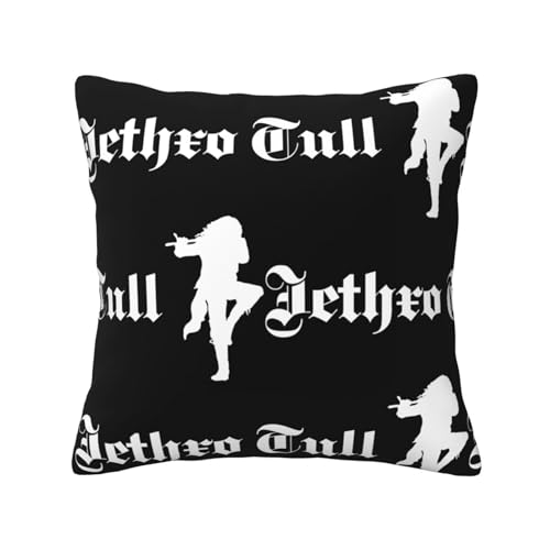 KAINSTIS Tull Rock Band Jethro Büro Rückenstützenschoner Innenraumentzückende Kissenbezüge Sofa Rückenstützenschoner Mehrfarbig 50 x 50 cm KAINSTIS Tull Rock Band Jethro Büro Rückenstützenschoner Innenraumentzückende Kissenbezüge Sofa Rückenstützenschoner Mehrfarbig 50 x 50 cm von KAINSTIS