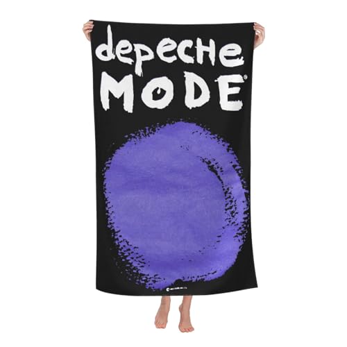 Mode Music De&PE&Che Band Outdoor Badetuch Superfeinstes Mikrofaser-Absaugtuch fürs Schwimmen am Strand Strandtuch für Ausflüge und Picknicks von KAINSTIS