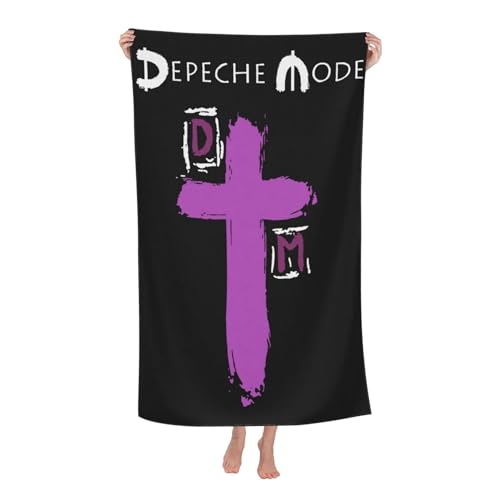 Mode Music De&PE&Che Band Outdoor Badetuch Superfeinstes Mikrofaser-Absaugtuch fürs Schwimmen am Strand Strandtuch für Ausflüge und Picknicks von KAINSTIS