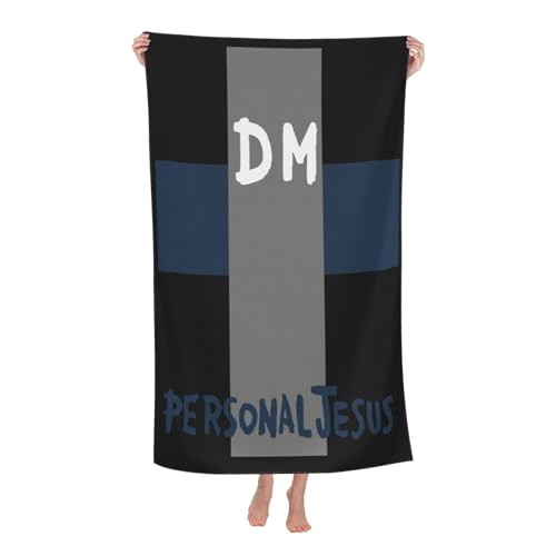 Mode Music De&PE&Che Band Outdoor Badetuch Superfeinstes Mikrofaser-Absaugtuch fürs Schwimmen am Strand Strandtuch für Ausflüge und Picknicks von KAINSTIS