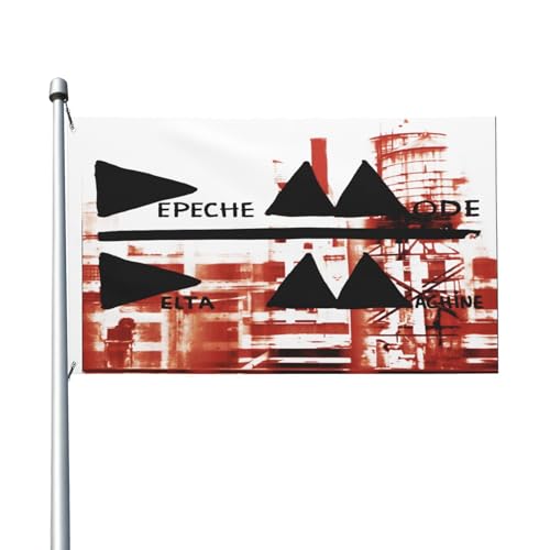 Mode Music De&PE&Che band Dekorationsfahne Gartenschenkelfahne doppelseitig bedruckte Vollbildfahne von KAINSTIS