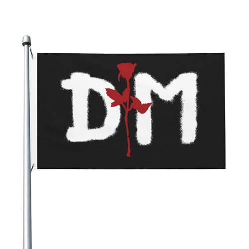 Mode Music De&PE&Che band Dekorationsfahne Gartenschenkelfahne doppelseitig bedruckte Vollbildfahne von KAINSTIS