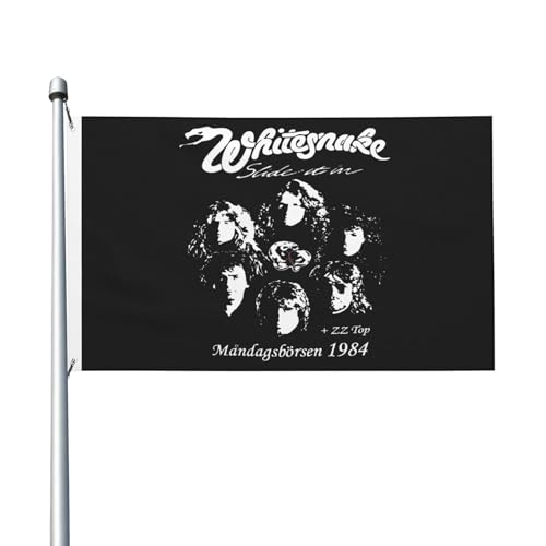 Rock Band Dekorationsfahne Gartenschenkelfahne doppelseitig bedruckte Vollbildfahne von KAINSTIS