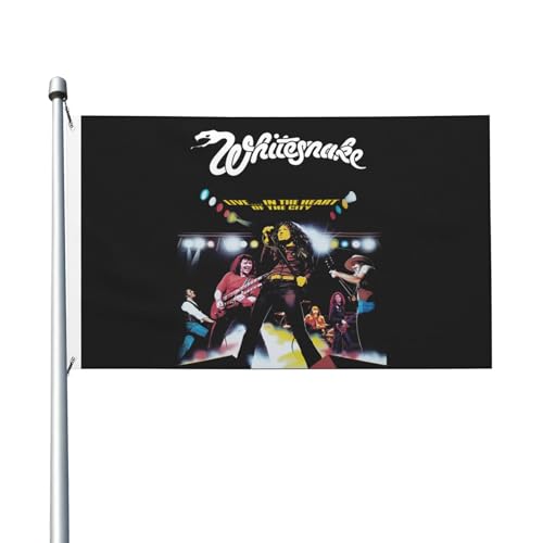 Rock Band Dekorationsfahne Gartenschenkelfahne doppelseitig bedruckte Vollbildfahne von KAINSTIS