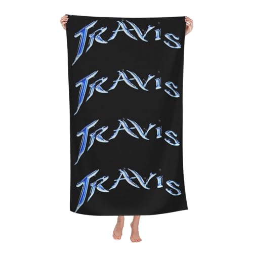 Scott Rapper Music Travis Outdoor Badetuch Superfeinstes Mikrofaser-Absaugtuch fürs Schwimmen am Strand Strandtuch für Ausflüge und Picknicks Scott Rapper Music Travis Outdoor Badetuch Superfeinstes Mikrofaser-Absaugtuch fürs Schwimmen am Strand Strandtuch für Ausflüge und Picknicks von KAINSTIS