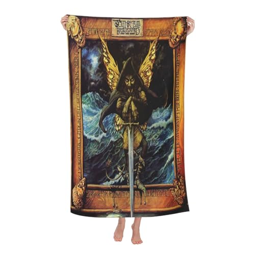 Tull Rock Band Jethro Outdoor Badetuch Superfeinstes Mikrofaser-Absaugtuch fürs Schwimmen am Strand Strandtuch für Ausflüge und Picknicks von KAINSTIS