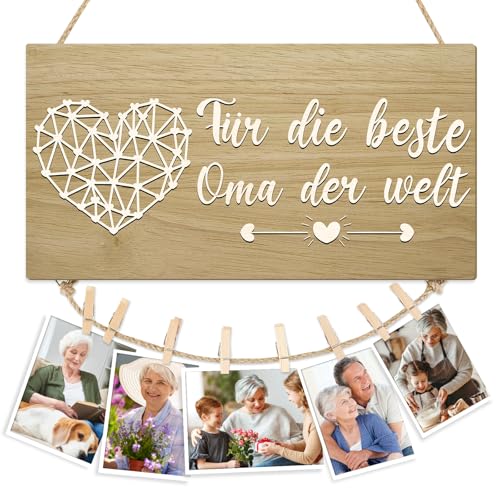KAIRNE Oma Holzschild mit Spruch Geburtstagsgeschenk Für Die Bestie Oma der Welt Muttertag Wand Deko für Wohnzimmer Schlafzimmer Personalisierte Geschenke für Muttertag von Enkelkindern Enkelkinder KAIRNE Oma Holzschild mit Spruch Geburtstagsgeschenk Für Die Bestie Oma der Welt Muttertag Wand Deko für Wohnzimmer Schlafzimmer Personalisierte Geschenke für Muttertag von Enkelkindern Enkelkinder von KAIRNE