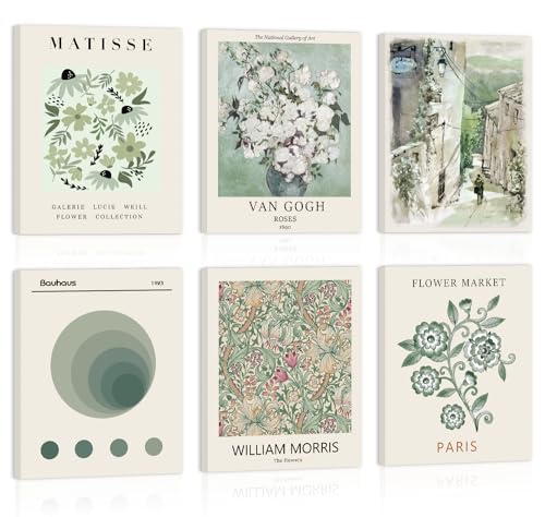 KAIRNE Wanddekoration Matisse grüne Blumen KAIRNE Wanddekoration Matisse grüne Blumen von KAIRNE