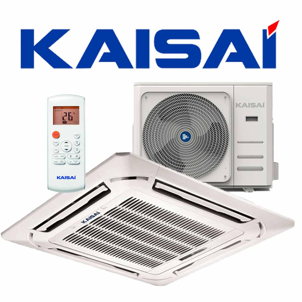 KAISAI Klimaanlage SET Super Slim KCD-24 7,0 kW inkl. Außeneinheit"" von KAISAI