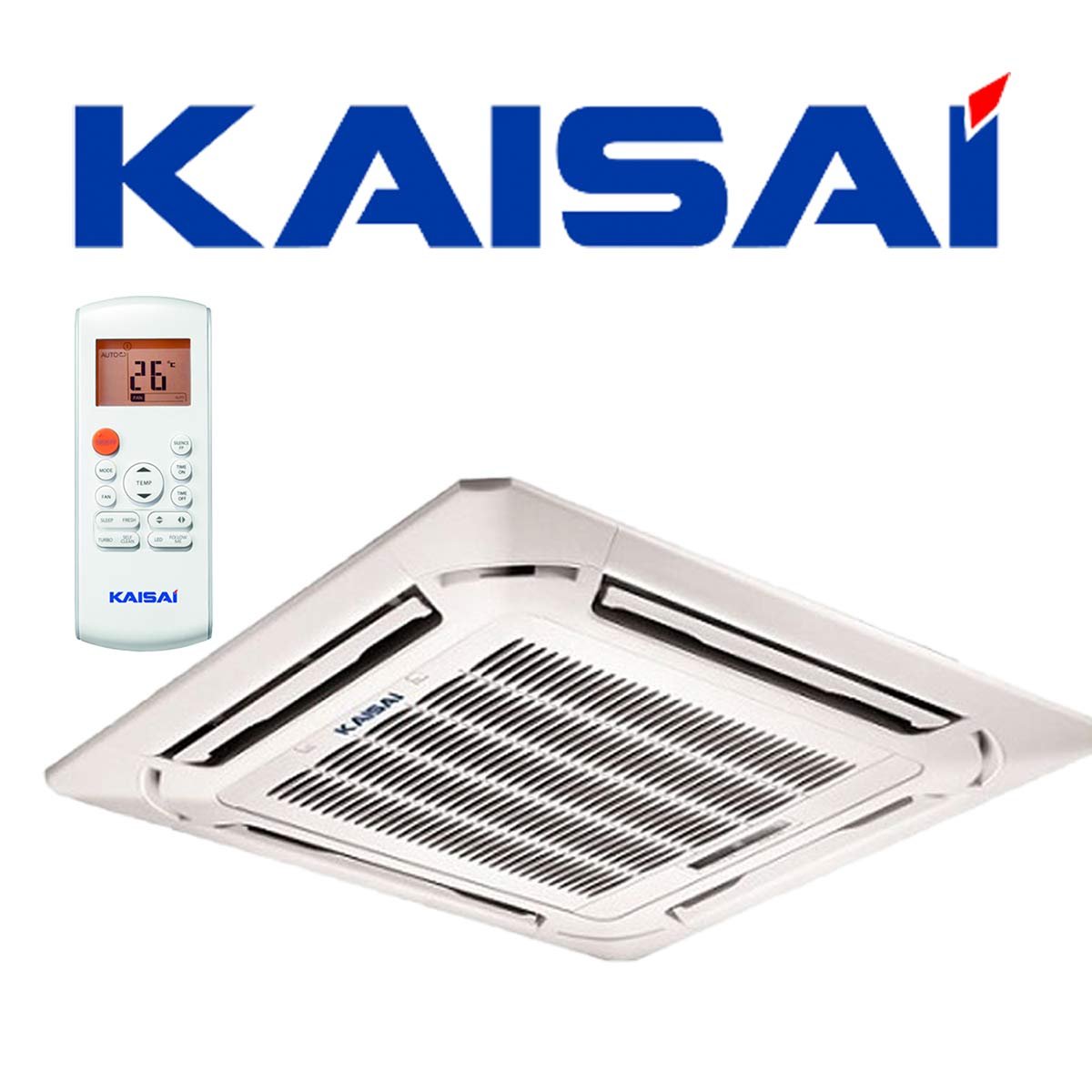 KAISAI SUPER SLIM Kassettengerät KCD-36HRF32 10,6 kW"" von KAISAI