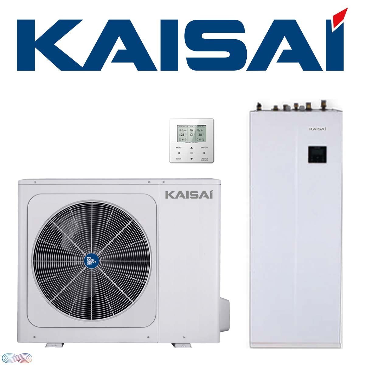 Kaisai Arctic 16 kW Split Luft-Wasser-Wärmepumpe mit Speicher 240L... von KAISAI