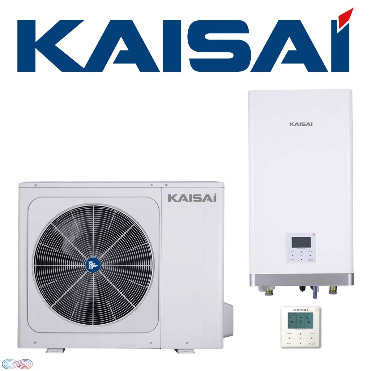 Kaisai Artic 12 kW Split Luft-Wasser-Wärmepumpe | KHA + KMK"" von KAISAI