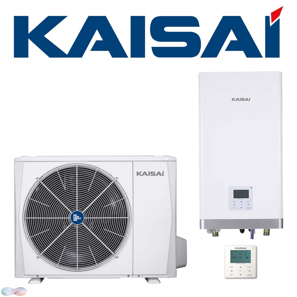 Kaisai Artic 6 kW Split Luft-Wasser-Wärmepumpe | KHA + KMK"" von KAISAI