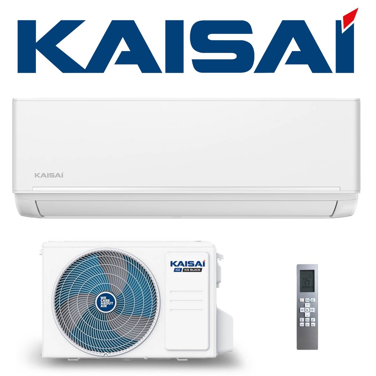 Kaisai ICE Klimaanlage Singlesplit Set 3,5 kW | KLW-12HRH | Weiß"" von KAISAI