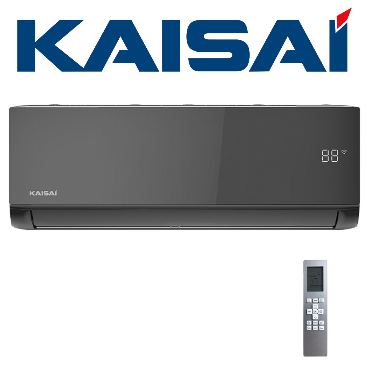 Kaisai ICE Wandgerät 5,3 kW | KLB-18HRHI | Black"" Kaisai ICE Wandgerät 5,3 kW | KLB-18HRHI | Black"" von KAISAI