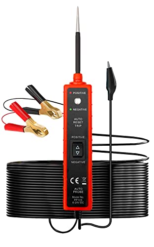 KAISAL Stromprüfer 6-24V DC Power Circuit Probe Auto Tester Polaritätstester prüflampe kfz mit 13 ft lange kabel,Durchagngsprüfer KAISAL Stromprüfer 6-24V DC Power Circuit Probe Auto Tester Polaritätstester prüflampe kfz mit 13 ft lange kabel,Durchagngsprüfer von KAISAL