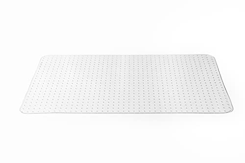 KAISER plastic® Bodenschutzmatte | Made-In-Germany | für Teppichboden | 115 x 135 cm | aus Polycarbonat von KAISER PLASTIC