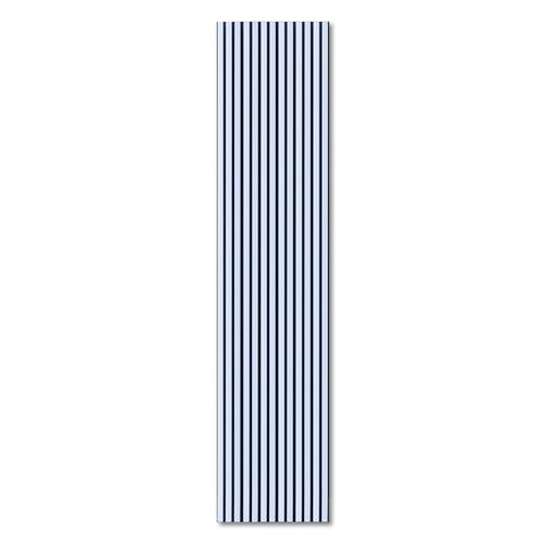 KAISER plastic® Akustikpaneele | Farbe: Pastellblau | Wandpaneele in verschiedenen Formaten | Deko Wohnzimmer | Wanddeko in Pastellfarbe | Akustik Paneele Wand | Lamellenwand (Handmuster) von KAISER PLASTIC