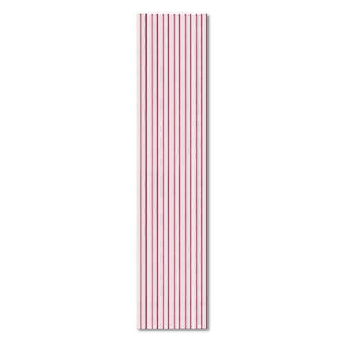 KAISER plastic® Akustikpaneele | Farbe: Pink/Weiß | Wandpaneele in verschiedenen Formaten | Lamellenwand in Pastellfarbe | moderne Wandverkleidung (Handmuster) von KAISER PLASTIC