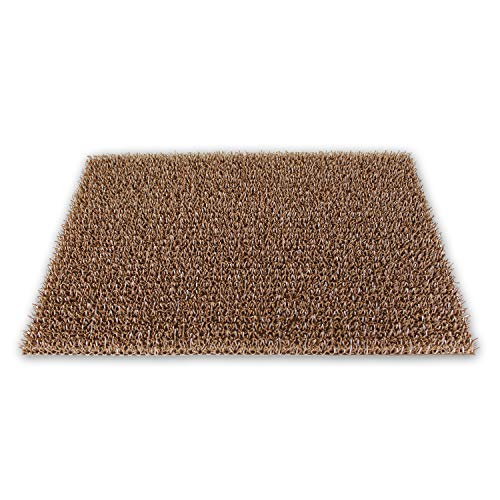 KAISER PLASTIC® Fußmatten | für außen und innen | 40 x 60 cm | Coco Braun von KAISER PLASTIC