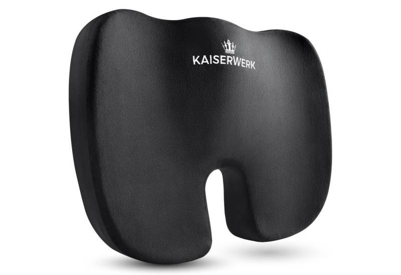 KAISERWERK Sitzkissen Ergonomisches Steißbeinkissen, Orthopädisches Sitzkissen, Erhöhter Sitzkomfort von KAISERWERK