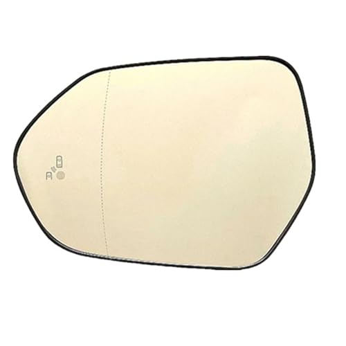 KAIUYRT Auto Türspiegelglas Kompatibel mit Toyota Für Prius 2016 2017 2018 2019 Auto-Toter-Winkel-Warnung BSM BSD BSA Beheiztes Spiegelglas Weitwinkel-Auto-Konvex-Türspiegel(1pcs Left) von KAIUYRT