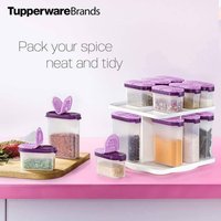 Tupperware Modular Shaker Gewürz-Set Mit Karussell Set Von 8/16 Stück Deckel Zwei Seiten Tupperware Modular Shaker Gewürz-Set Mit Karussell Set Von 8/16 Stück Deckel Zwei Seiten von KAIsister