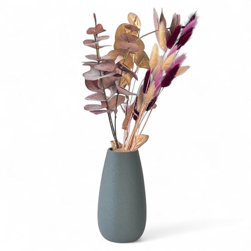 Blumenvase unzerbrechlich, 18 cm, moderne Vase, Wohndeko, massive 3D Vase, Boho-Stil Vase Blumenvase unzerbrechlich, 18 cm, moderne Vase, Wohndeko, massive 3D Vase, Boho-Stil Vase von KAJAWIS
