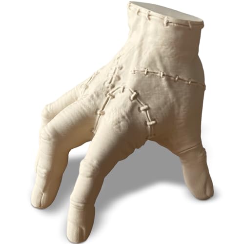 Figur Hand THING mit Wednesday Addams - 17 cm | Halloween Deko | Griff mit Biofrei PLA | EKO Zimmer Gadget | 3D Druck Figur Hand THING mit Wednesday Addams - 17 cm | Halloween Deko | Griff mit Biofrei PLA | EKO Zimmer Gadget | 3D Druck von KAJAWIS