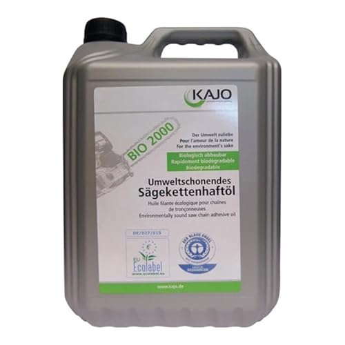 Kajo Sägekettenöl Bio 5l i.Kanister n.wasserlöslich kältebeständig Kajo Sägekettenöl Bio 5l i.Kanister n.wasserlöslich kältebeständig von KAJO