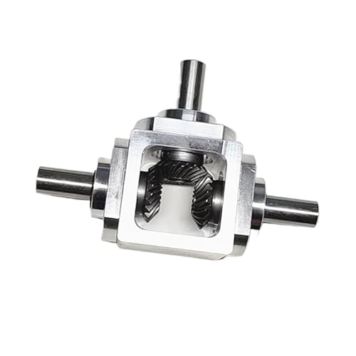 1:1 T-typ Kommutator Achse Durchmesser 10mm Winkelgetriebe Kegelrad Reduktion Getriebe Drehung Doppel Achse Winkelantrieb Lenkgetriebe(ModelC) von KAKAK